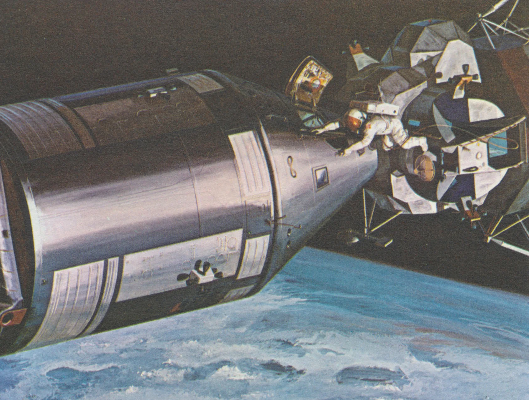 Spacewalks and Docking