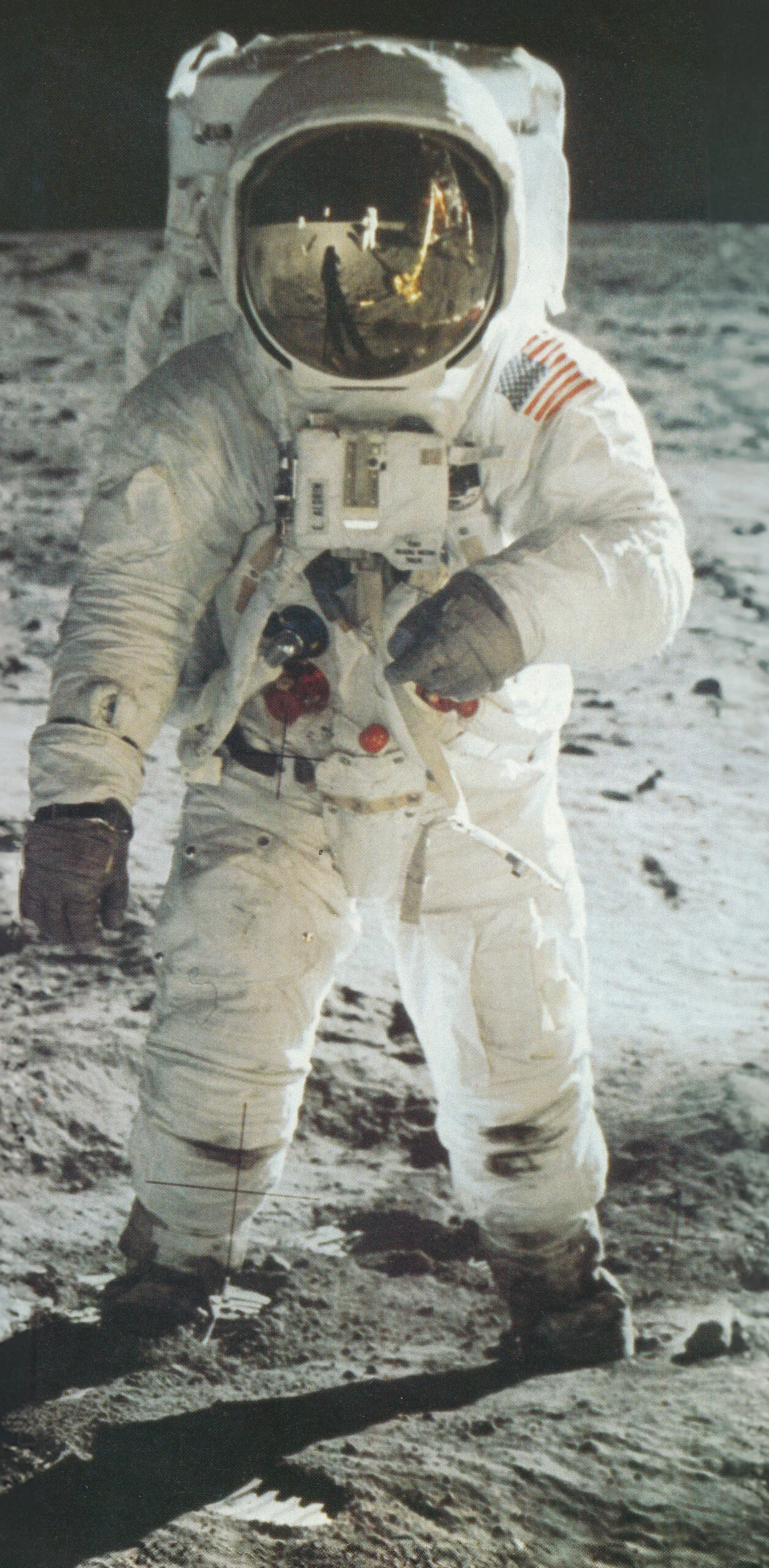 Buzz Aldrin on the Moon