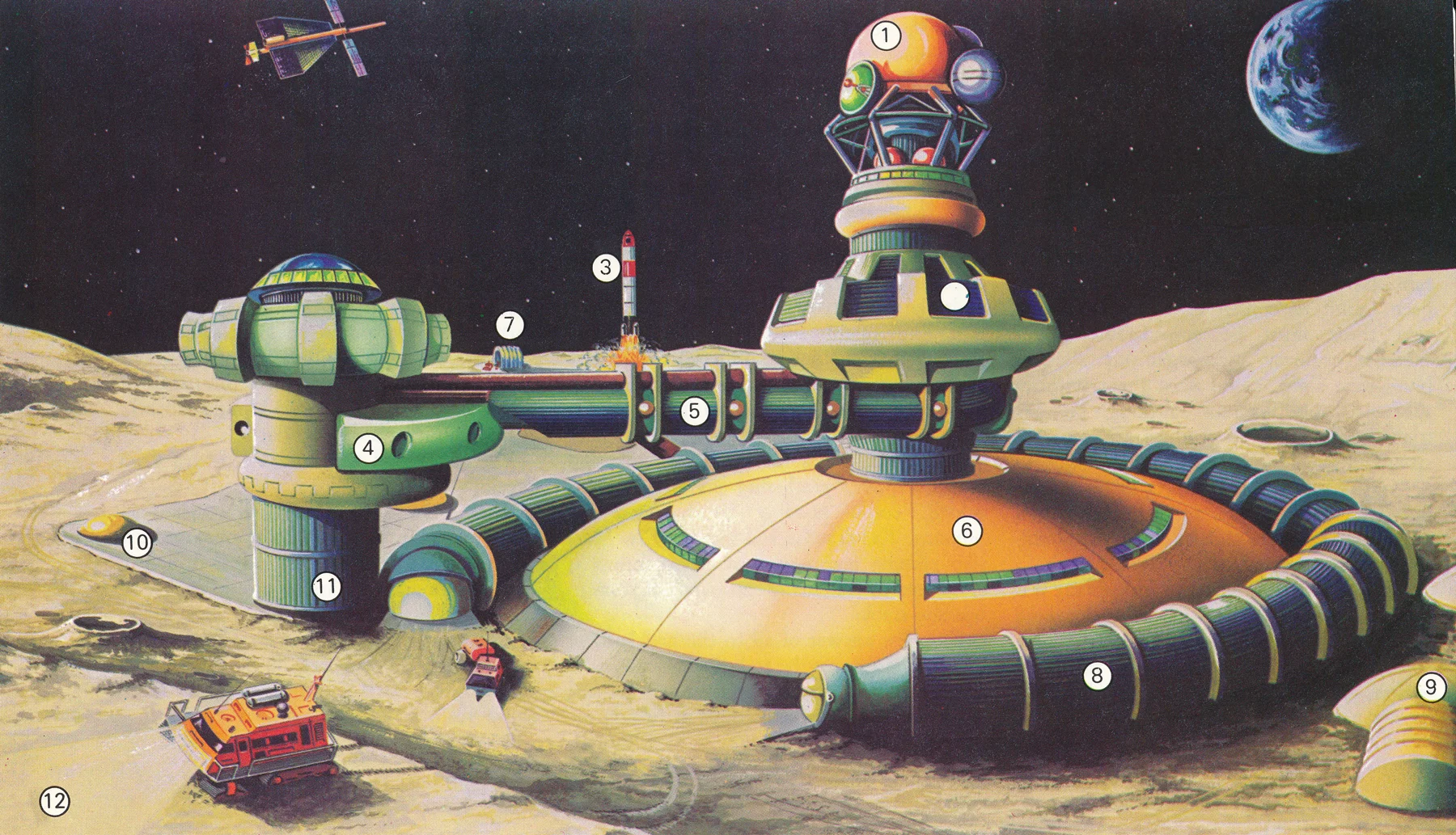 Moon Settlement Concept