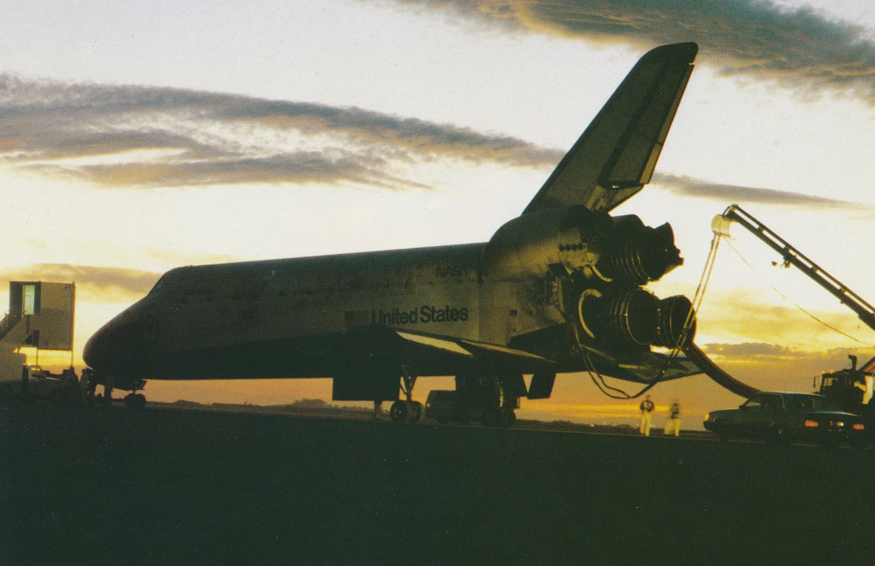 Sunset on the Shuttle: Servicing After a Mission
